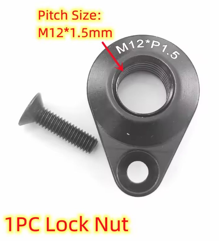 Sava Dropout Thru-axle Lock Nut