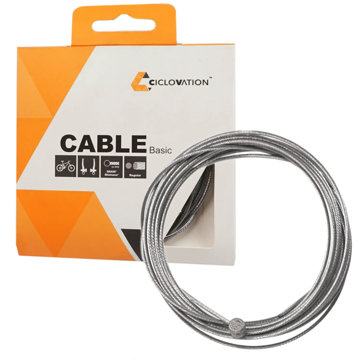 Ciclovation Basic Bike Brake Cable 1.6x1700mm Shimano/Sram Compatible