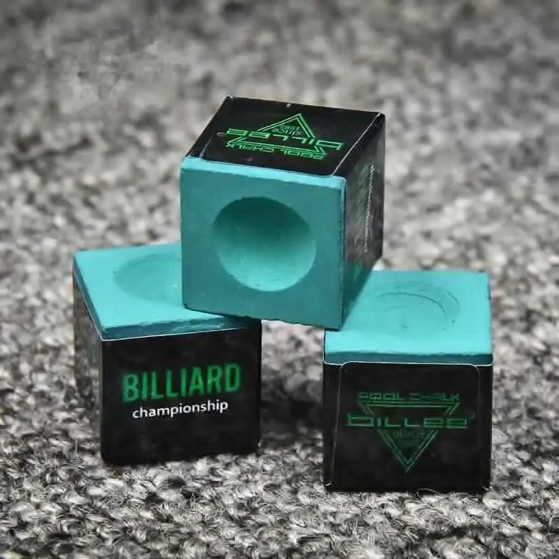 Billee Billiard Chalk Green 3-pcs