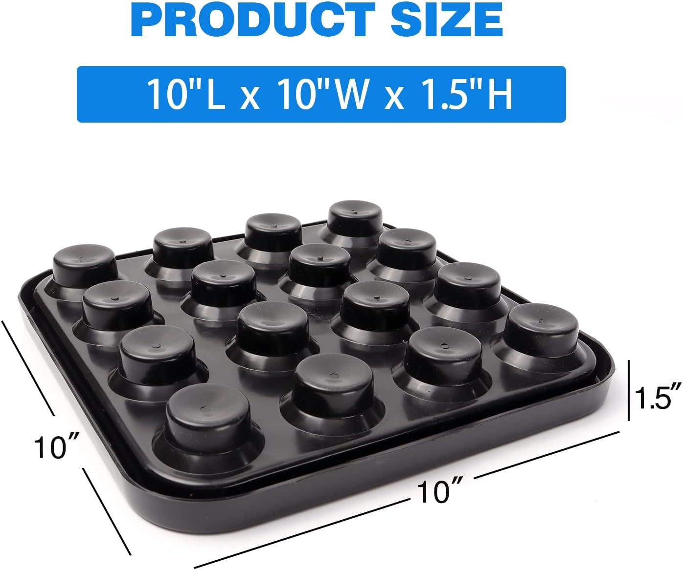 Billiard Ball Storage Tray for 16 Balls