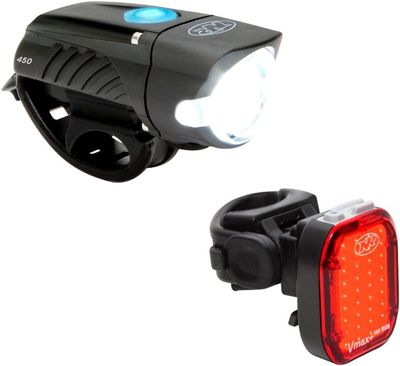 NiteRider Swift 450 + Vmax+ 180 Front &amp; Rear Bike Light