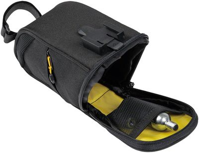 Topeak Aero Wedge DX Seat Bag with Mount: Medium Black