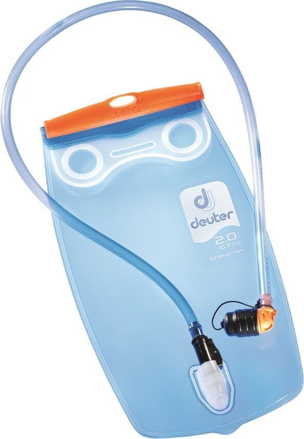 Deuter Streamer Hydration Bladder for Backpacking, Hiking, Road Running, Triathlon and Trail Running - 2.0L