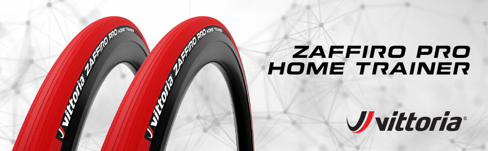 Vittoria Zaffiro Pro Home Trainer Tire: Folding Clincher 29x1.35 Red 19342