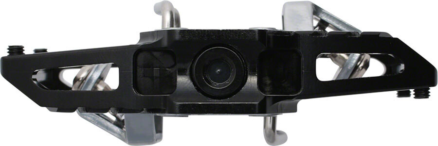 HT T1 Enduro Race Pedals - Dual Sided Clipless with Platform, Aluminum, 9/16", Black
