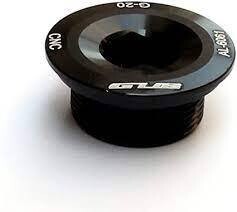 GUB G-20 Fixing Crank Arm Bolt Cap Black