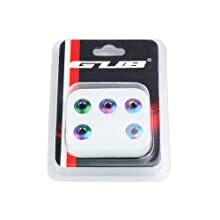 GUB Single Speed Chainrings Bolts 5pcs lot Rainbow