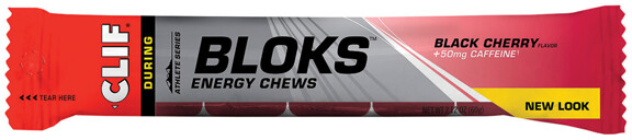 Clif Shot Bloks: Black Cherry with 50mg Caffeine