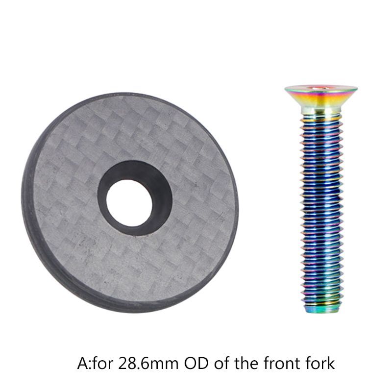 Omega 3K Carbon Fiber Cycling Headset Stem 28.6