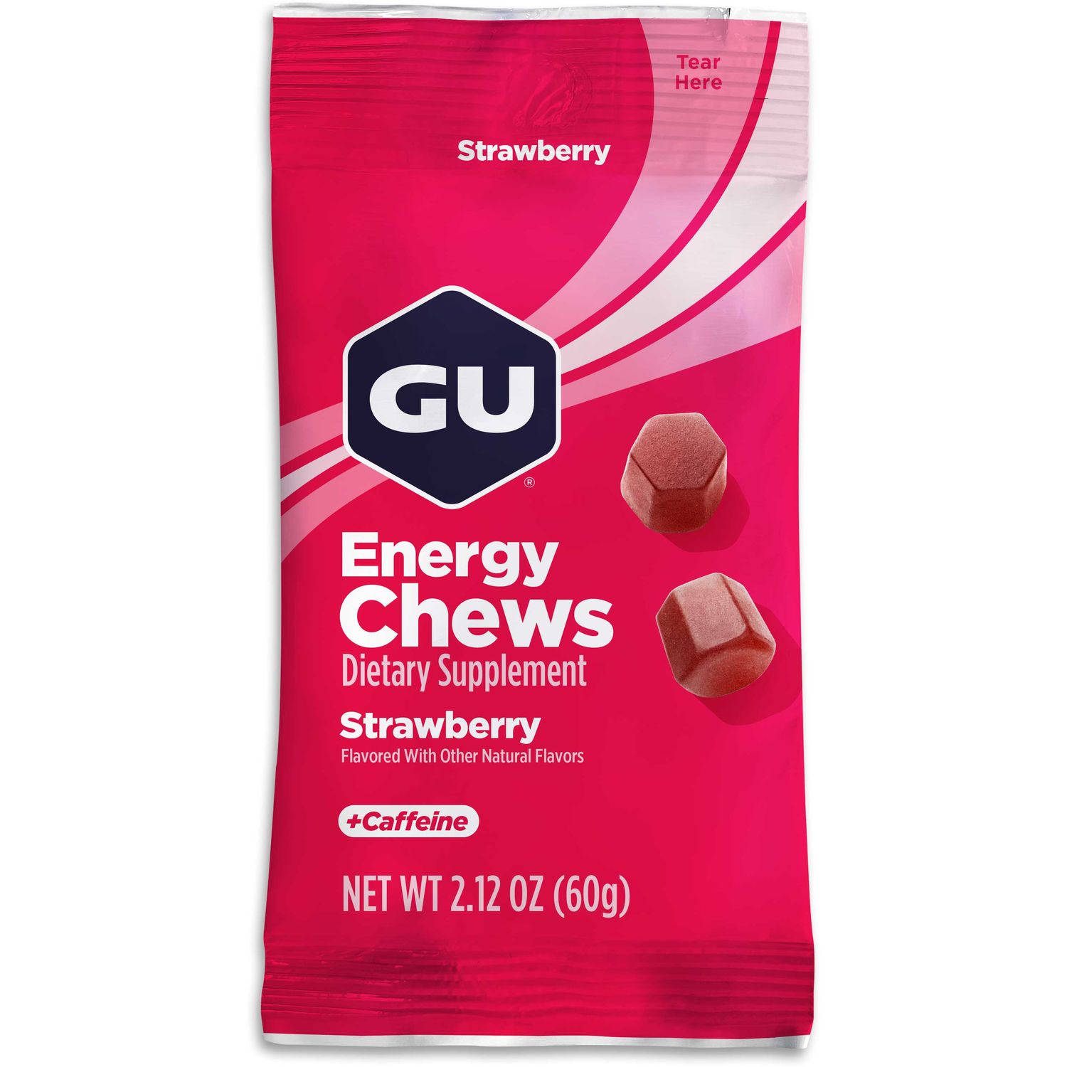 GU Energy Chews - Strawberry