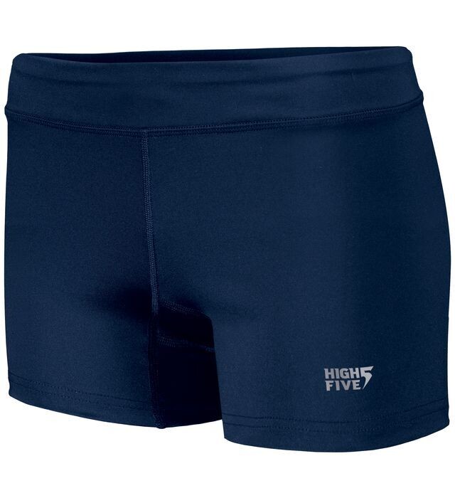 High Five Lady Volleyball and Any Sports Shorts Navy