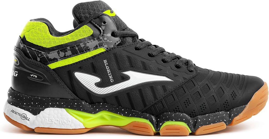 Joma V.Block Men 2401 Mens, Black/White/Flour Green