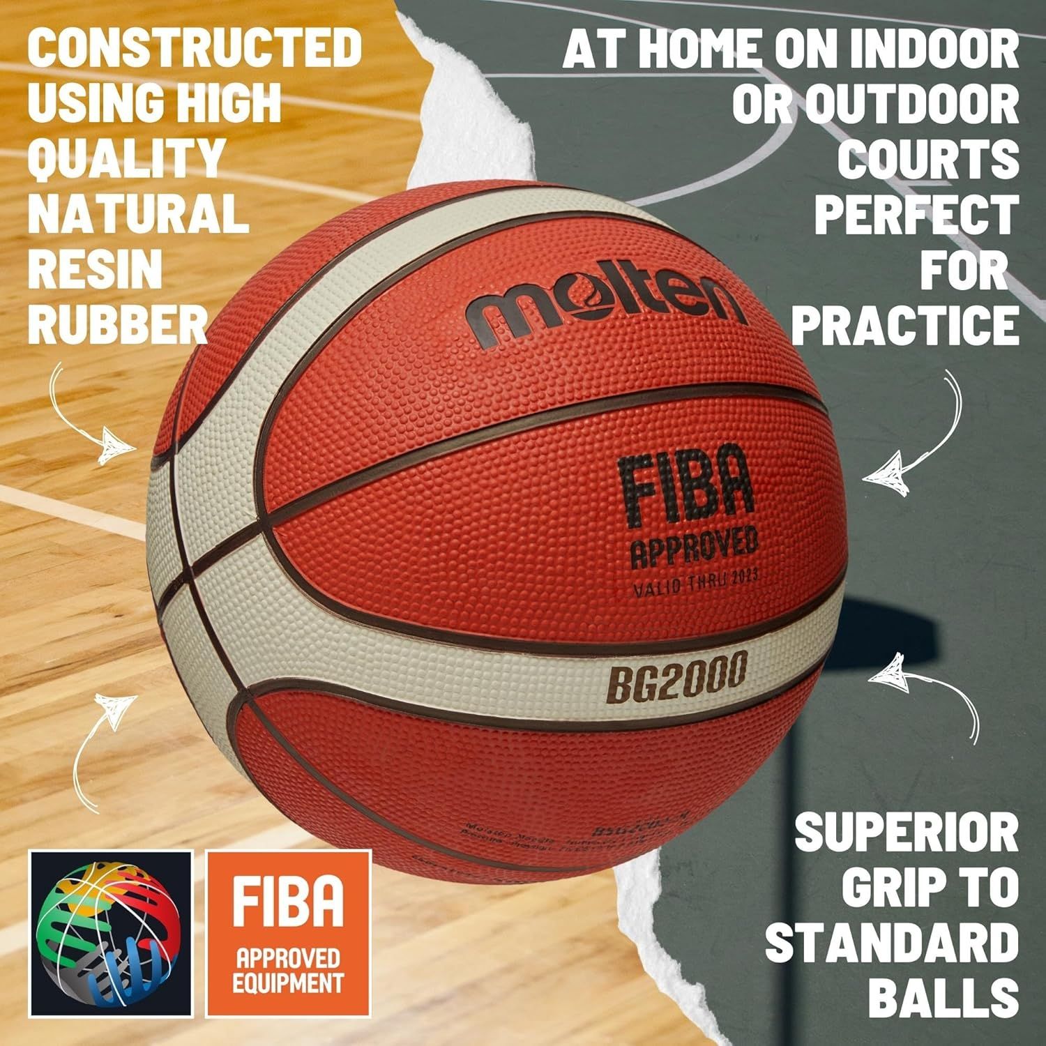 Molten BG2000 Basketball FBPUR