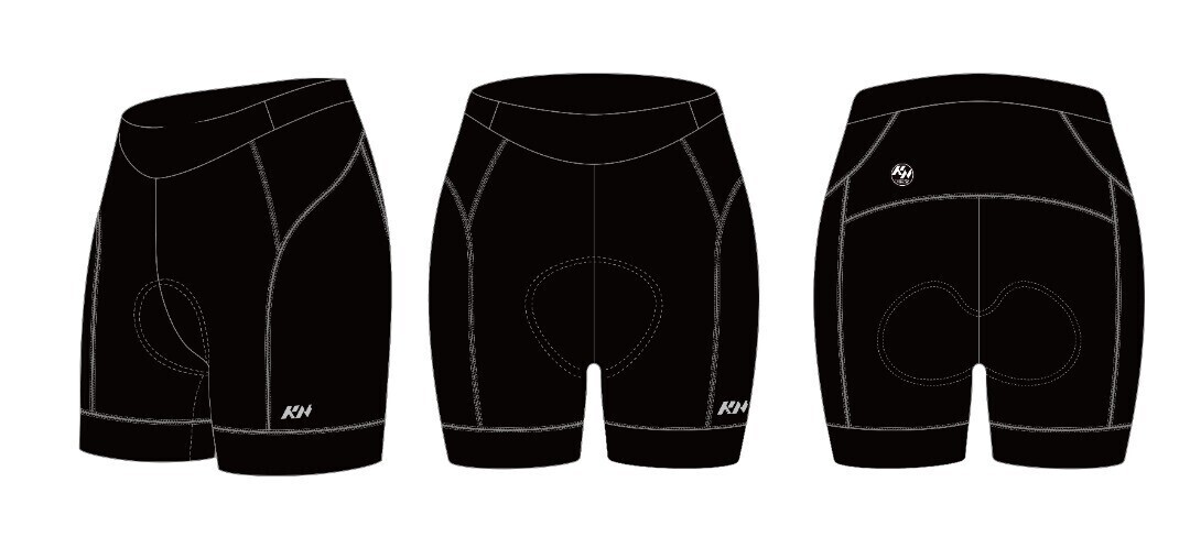 Kamino Nuevo Lady Train Black Shorts