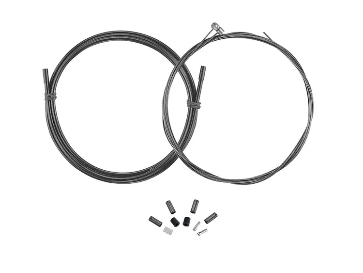 Ciclovation Mountain Brake Cable Set Black Front: 1350mm and, Rear: 2350mm