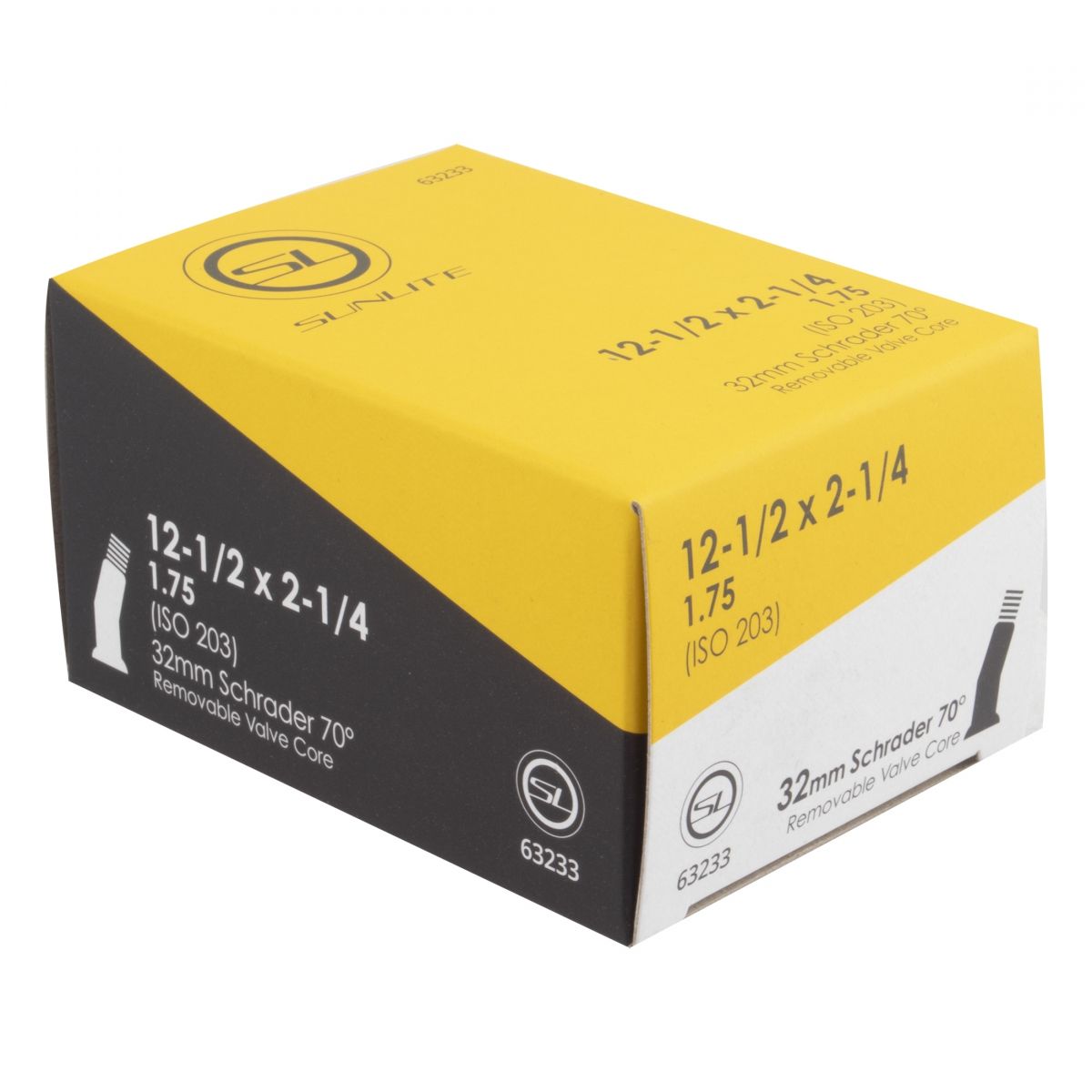 SUNLITE TUBE 12-1/2x2-1/4 ANGLE 70d VALVE 47mm