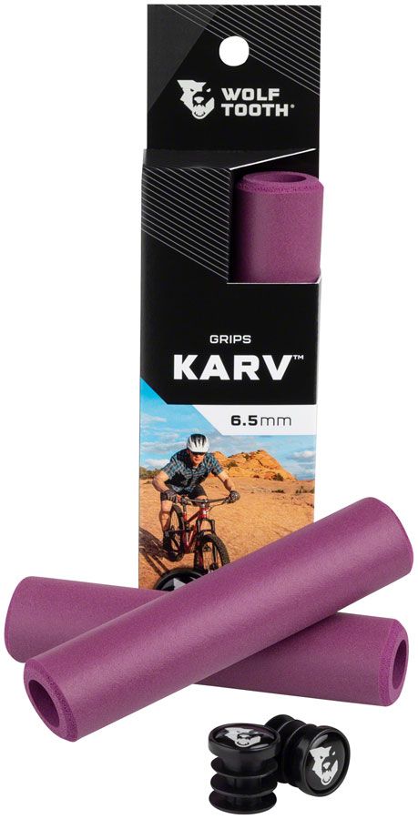 Wolf Tooth Karv 6.5MM Grips - Purple
