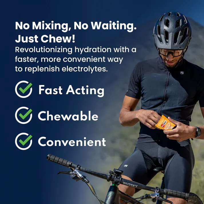 SaltStick Electrolyte FastChews with - 60 Coconut Pineapple Chewable Tablets