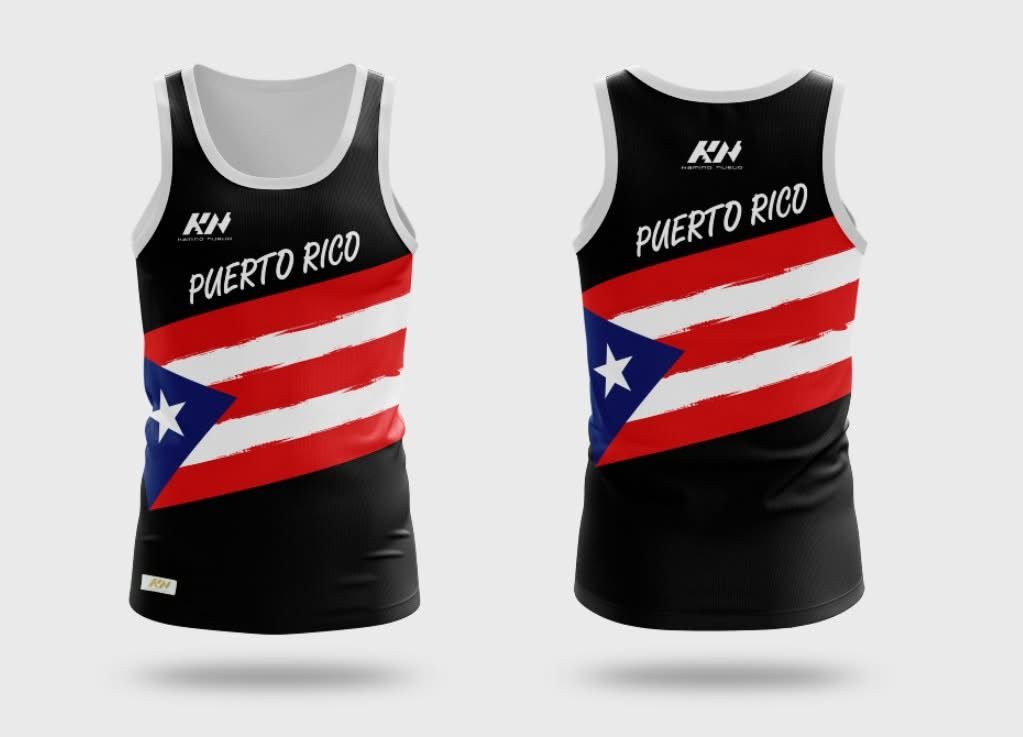 KN Running Tshirt Unisex PR Flag