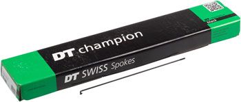 DT Swiss Champion Spoke: 2.0mm, 260mm, J-bend, Black