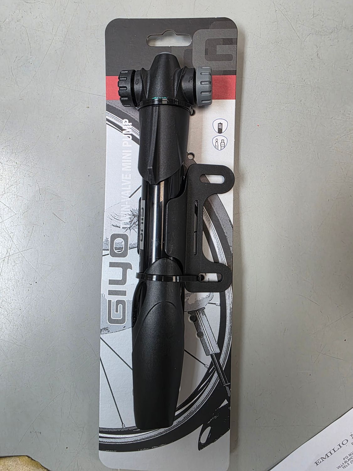 Giyo Mino Hand Bomb Black