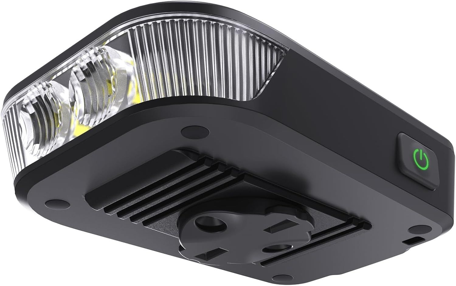 RAVEMEN FR500 Bike Front Light for Night Daytime Riding, Compatible with Garmin/Wahoo Computers