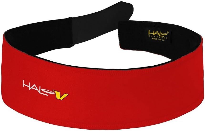 Halo Headbands V, Velcro Red