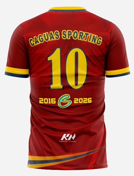 Caguas Sporting 10th Anniversary Limited Edition (Close Window May 15th) (Delivery on June 20th)