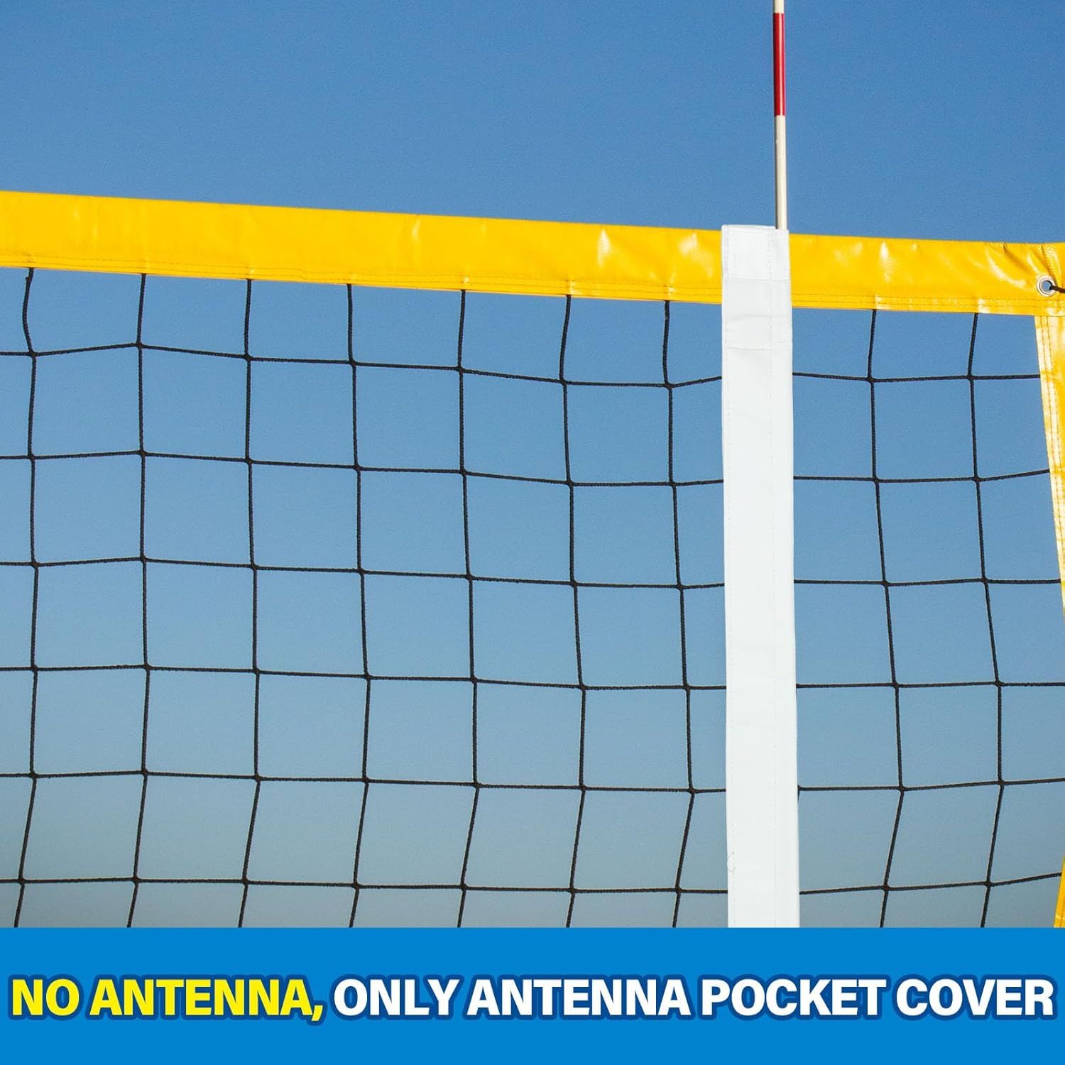 Volleyball Antenna Pocket Sleeve Net