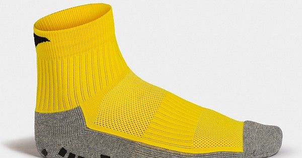 Joma Socks Unisex Anti-Slip Short Cut Yellow Size 9.5 -12
