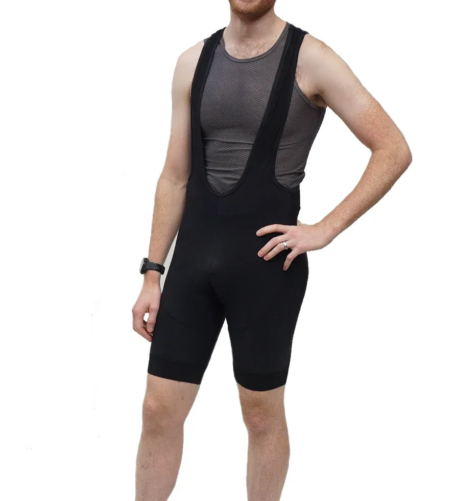 Kamino Nuevo Black Bib Shorts Side Pocket 4XL