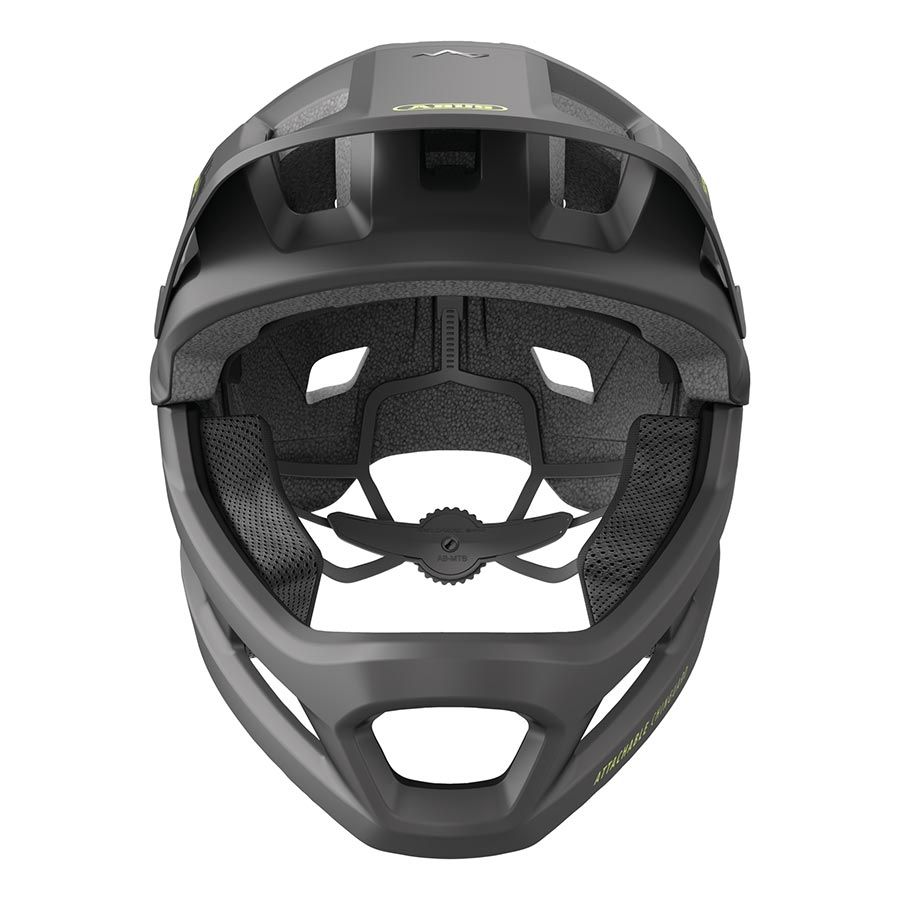 Abus, YouDrop FF, Helmet, S, 48 - 55cm, Velvet Black Kids