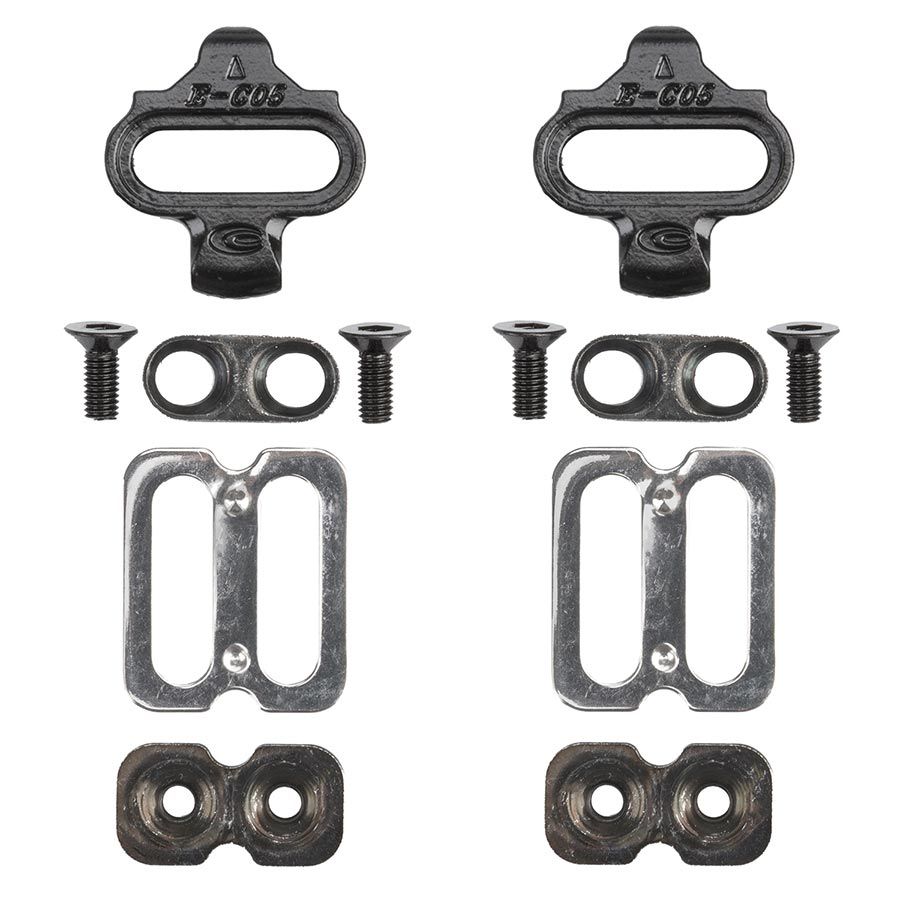 Exustar, E-C05F, Cleats, Compatibility: SPD, Float: 6°, Black
