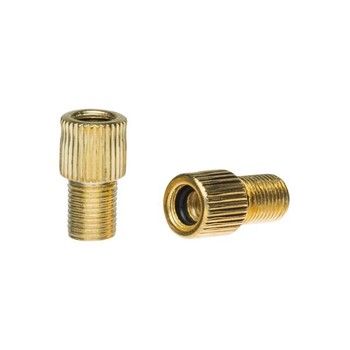 Omega Presta Valve Adapter Gold 2pcs