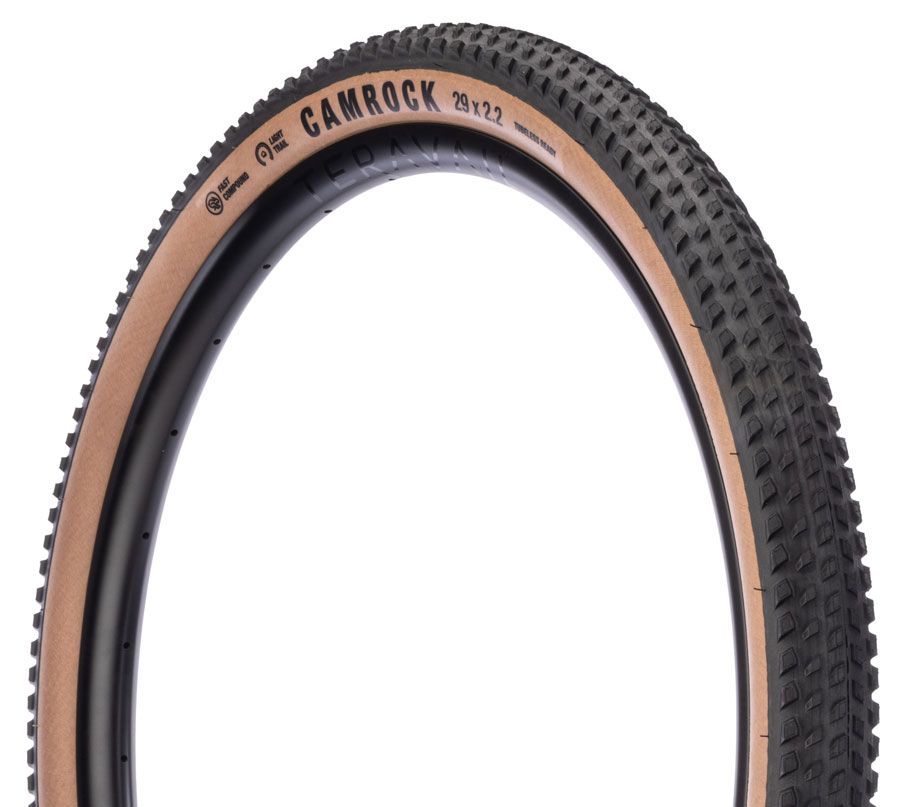 Teravail Camrock Tire - 29 x 2.2, Tubeless, Folding, Tan, Durable, Fast Compound