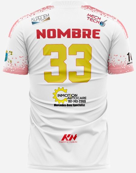 Caguas Sporting White 2026 (Close Window May 15th) (Delivery on June 20th)