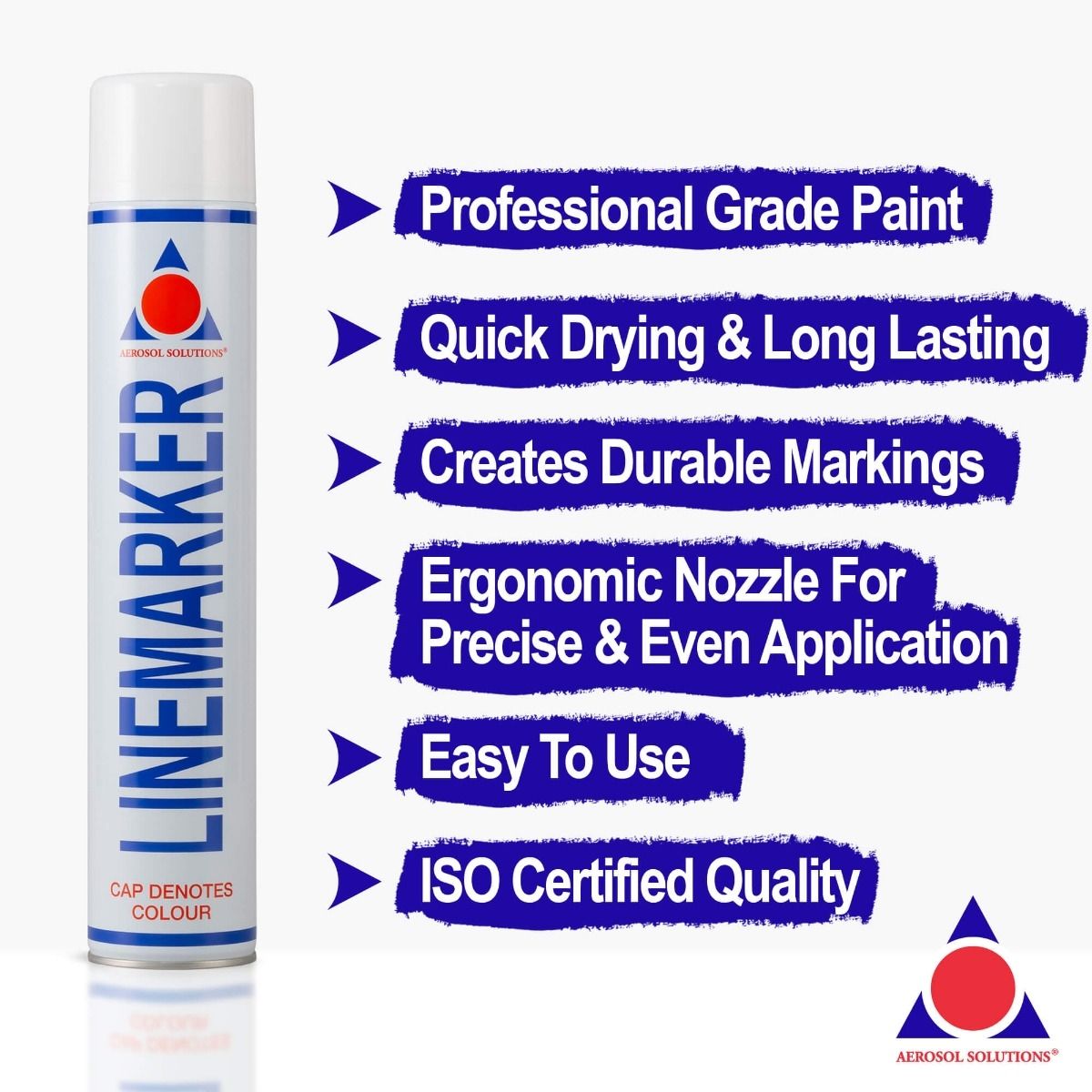 Linemarker Orange Line Marking Spray Paint 750ml