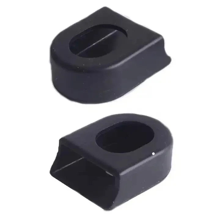 Omega Crank Boots: For Alloy Cranks, 2-Pack Black