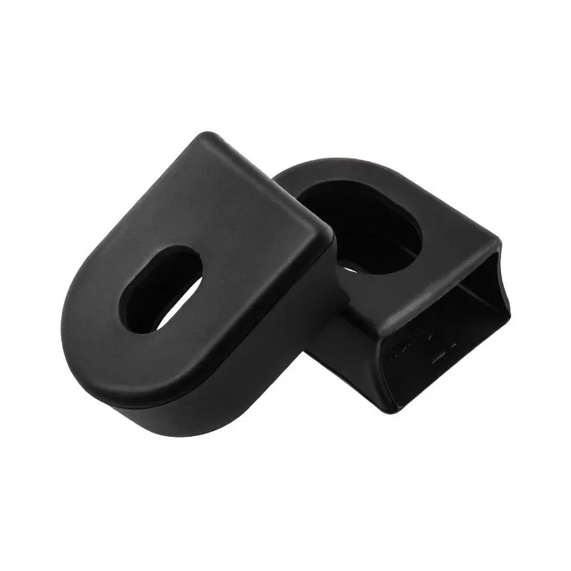 Omega Crank Boots: For Alloy Cranks, 2-Pack Black