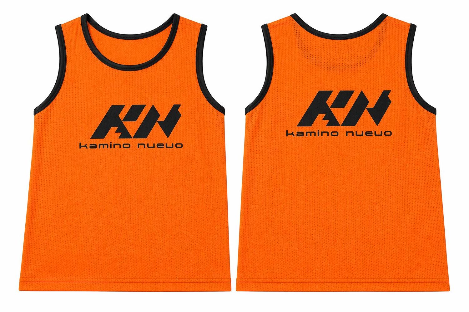KN Training Vest Orange-Neon 10-pcs
