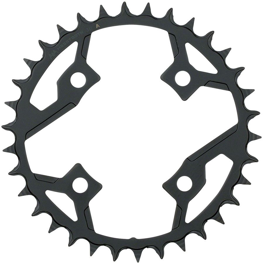 Full Speed Ahead Gamma Pro Mega Tooth Chainring - 34t, 82 BCD, Steel, 1 x 11-Speed