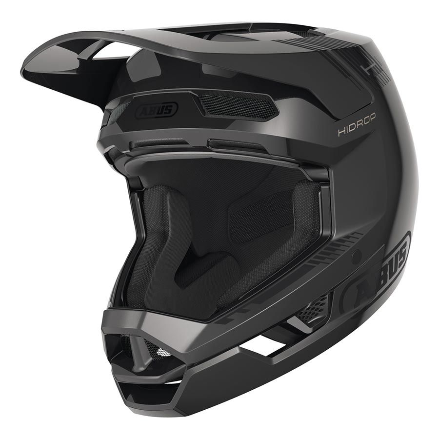 Abus, HiDrop, Full Face Helmet, M, 57 - 58cm, Shiny Black