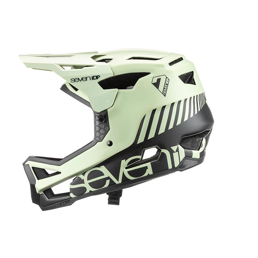 7iDP, Project 23 Fiber Glass, Full Face Helmet, S, 55 - 56cm, Glacier Green/Black