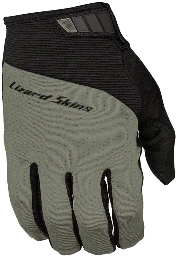 Lizard Skins Monitor Traverse Gloves - Titanium Gray, Full Finger