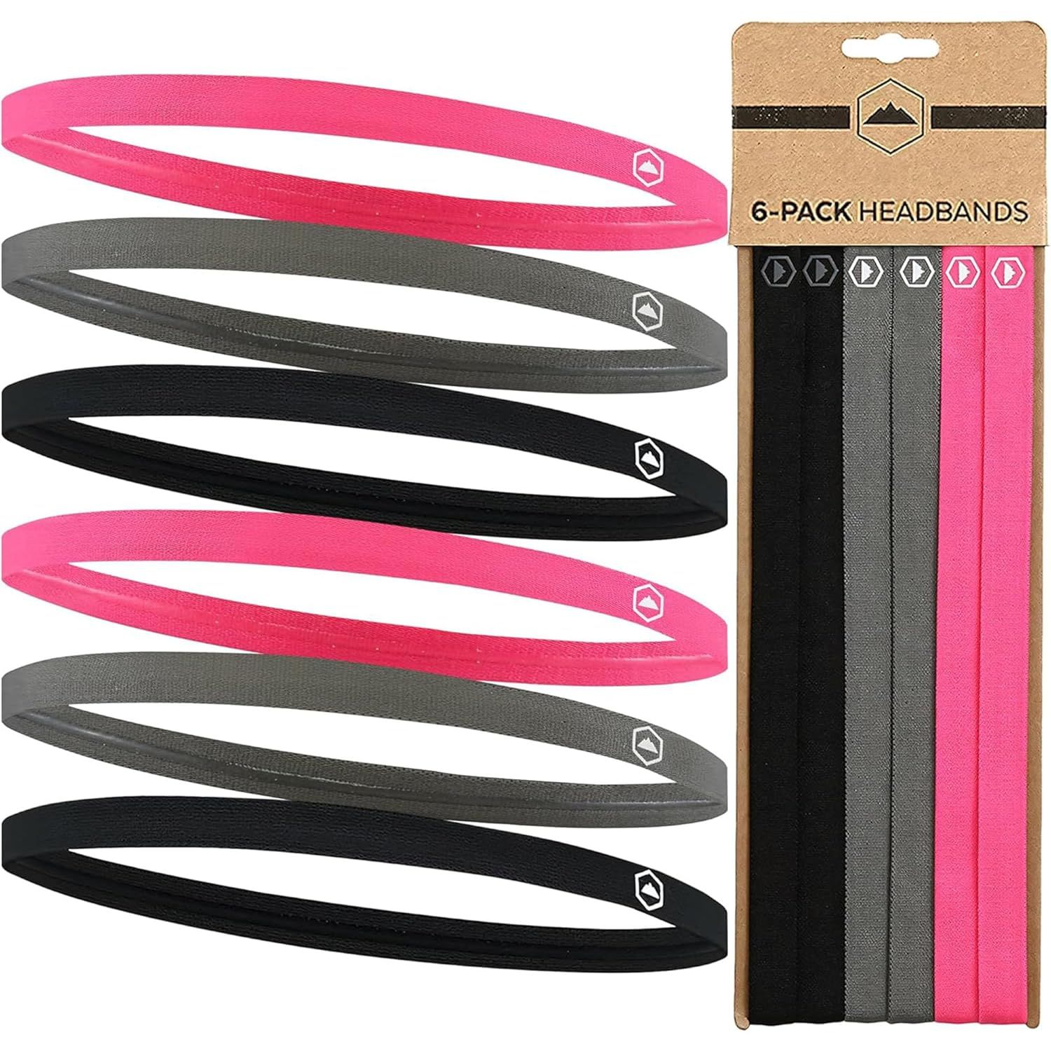 Elastic Headbands for Women &amp; Men
