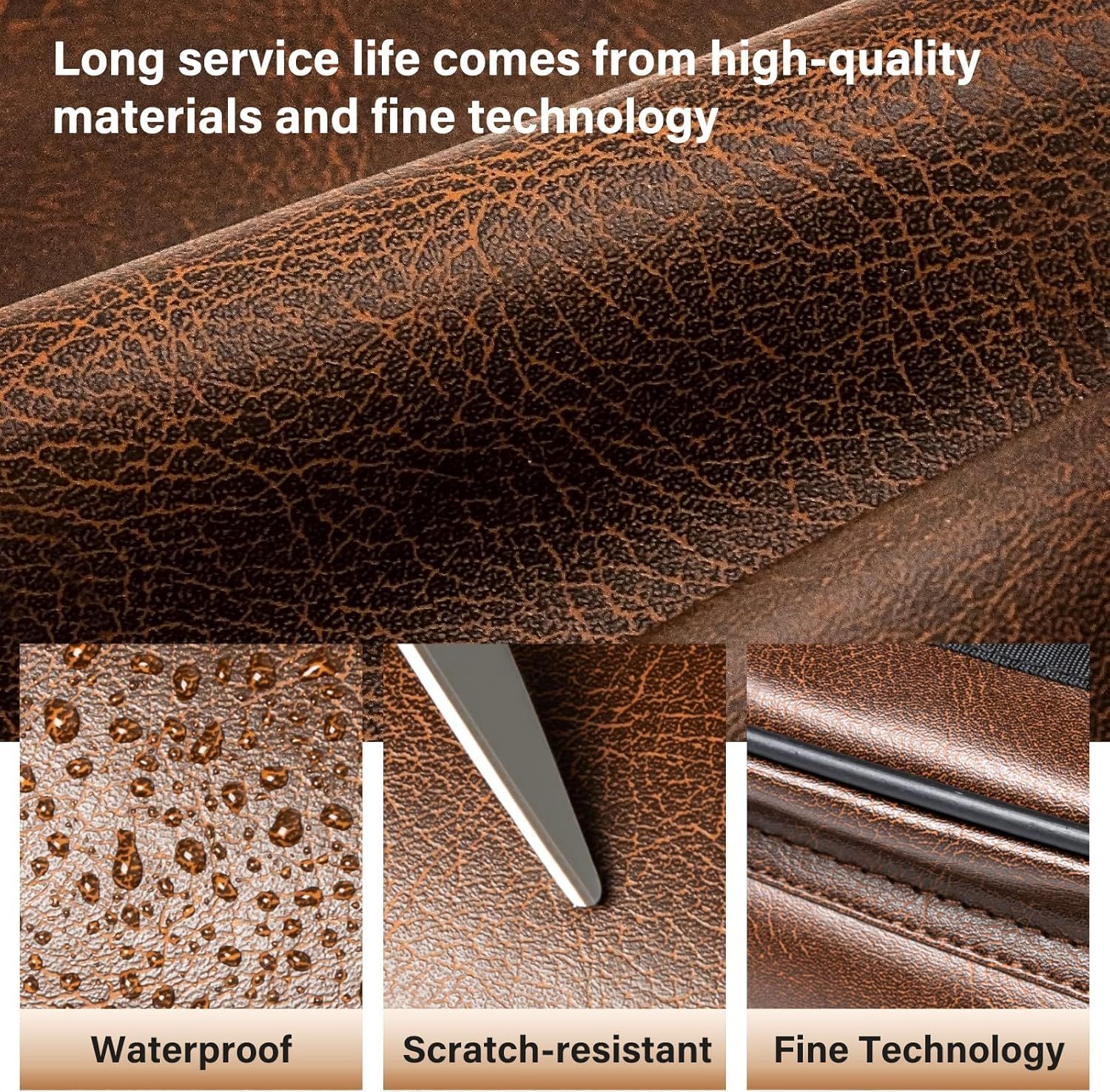Billiards Pool Cue Case, 2 X 2 Hard Pool , Made of Faux Leather