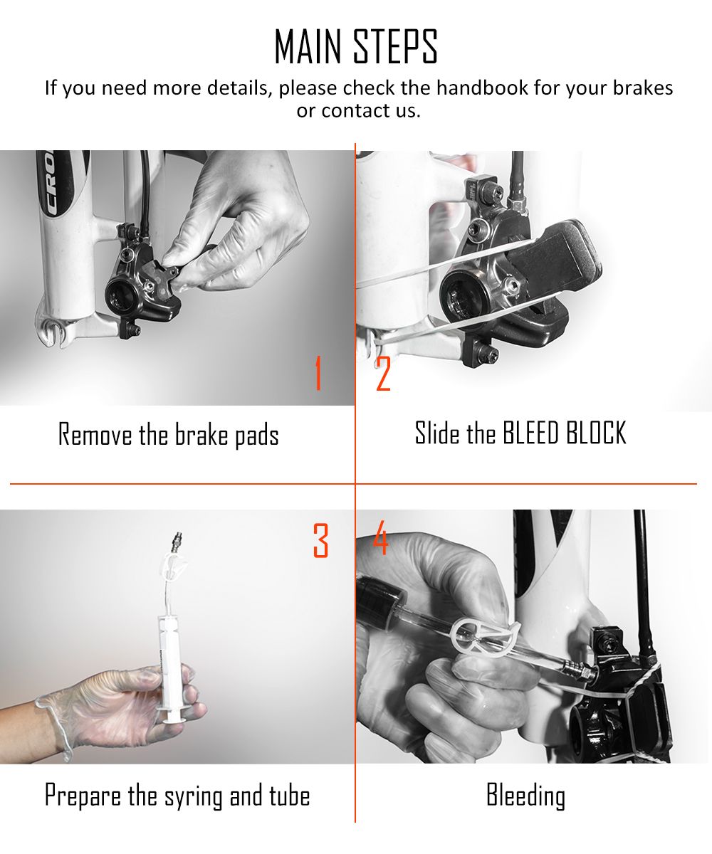 AI Cycling Hydraulic Brake Bleed Kit for Nuut