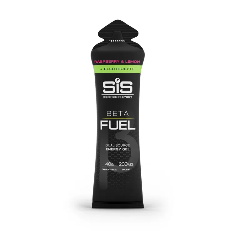 SIS Beta Fuel + Electrolyte Gel 60ml Raspberry &amp; Lemon
