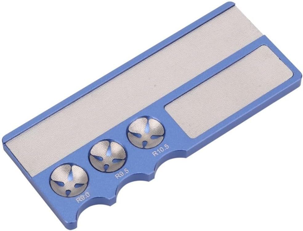 Billiards Cue Tip Shaper Blue