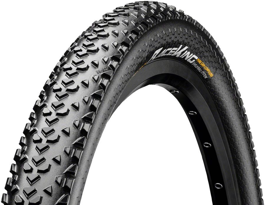 Continental Race King Tire - 26 x 2.20, Tubeless, Folding, Black, PureGrip, ShieldWall System
